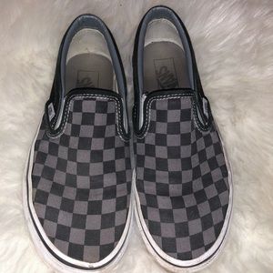 Checkered Vans